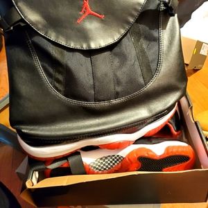 Jordan 11 with bag